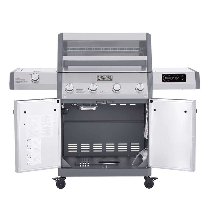 Monument Grills ClearView Eminence 405 / Smart Stainless Gas Grill