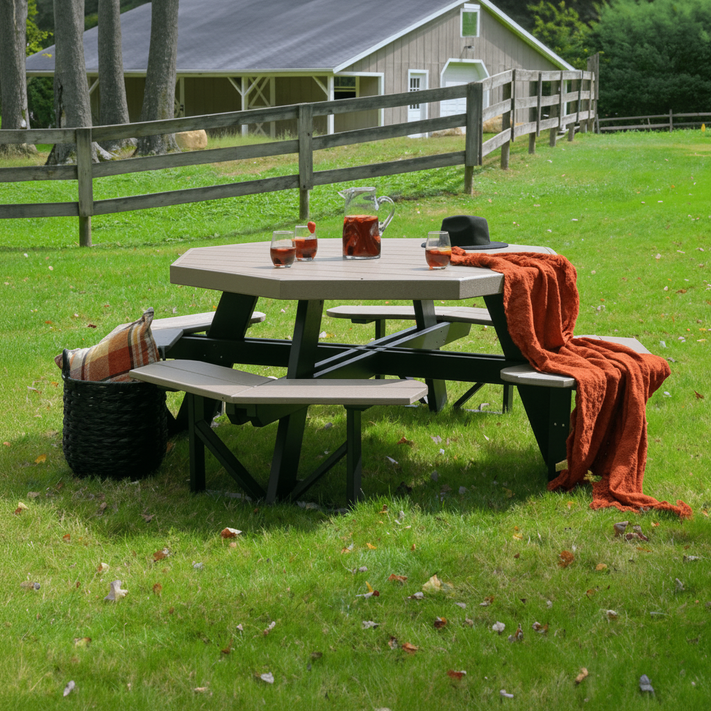 Octagon Picnic Table