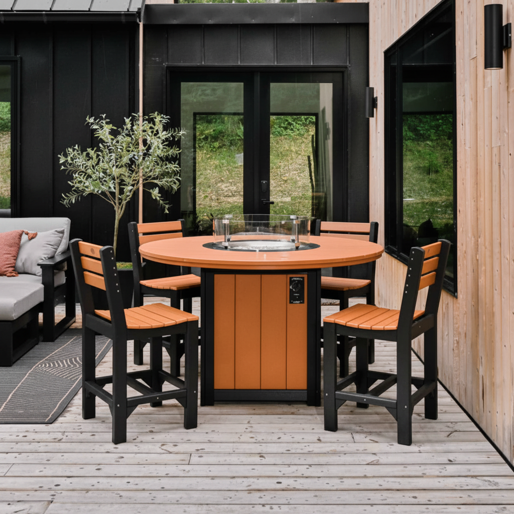 Lumin Fire Table 60" Round