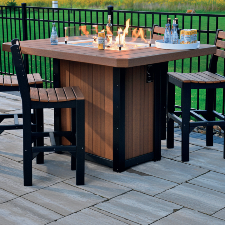 Lumin Fire Table 62" Rectangular