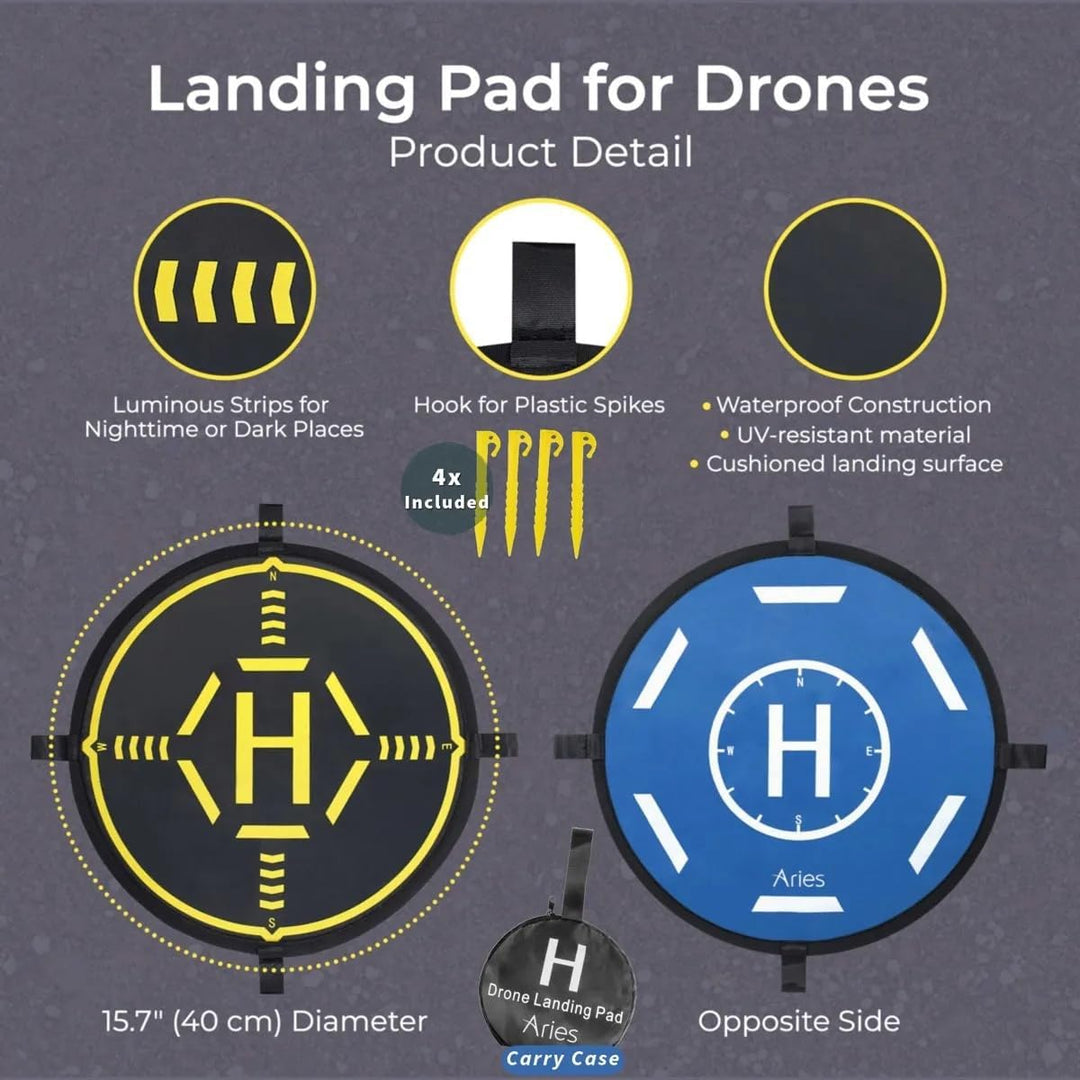 DJI Mini 5 Pro Fly More plus Combo Drone with RC 2 Controller, 3 Batteries, Drone with Camera, Activetrack 360°, 225° Gimbal Rotation + 128GB Microsd Card + Backpack + Landing Pad Bundle