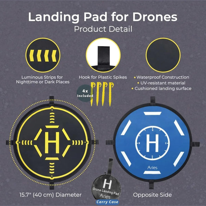 DJI Mini 5 Pro Fly More plus Combo Drone with RC 2 Controller, 3 Batteries, Drone with Camera, Activetrack 360°, 225° Gimbal Rotation + 128GB Microsd Card + Backpack + Landing Pad Bundle