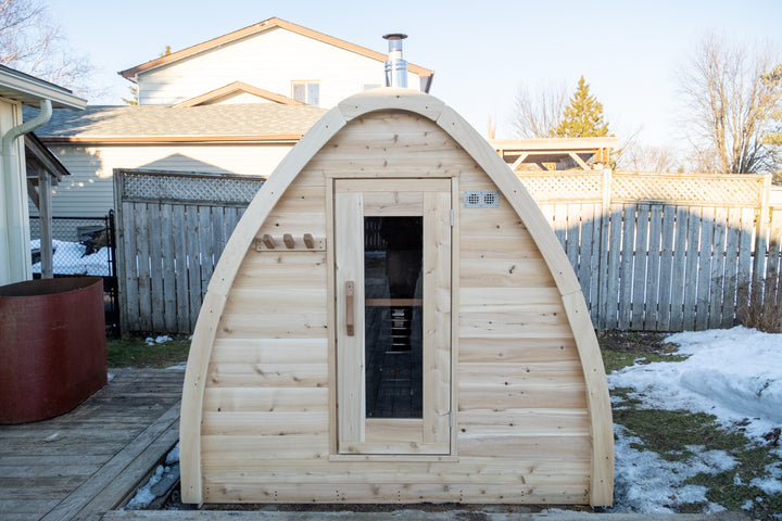 LeisureCraft CT MiniPOD Sauna