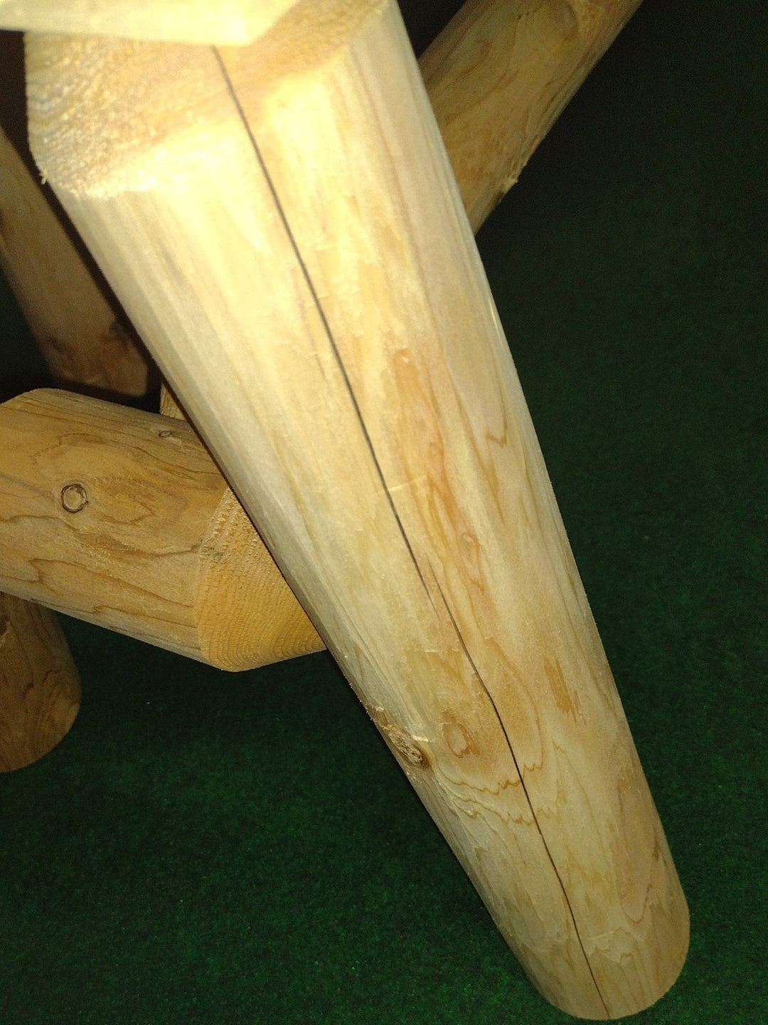 Handmade Rustic Outdoor Picnic Table