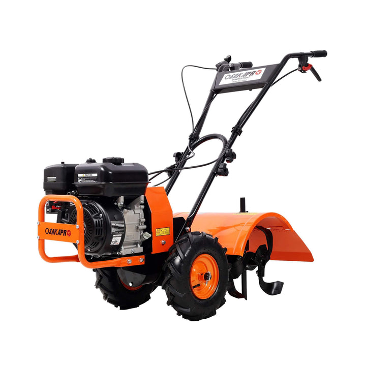 Heavy-Duty 7HP 212CC 20-Inch Rear Tine Power Tiller Gas Engine Garden Cultivator