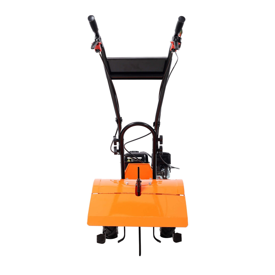 Heavy-Duty 7HP 212CC 20-Inch Rear Tine Power Tiller Gas Engine Garden Cultivator