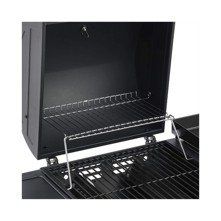 Castelle Flame Heavy-Duty All-In-One Outdoor 5-Burner 56K BTU Liquid Propane Grill (SAK57124)