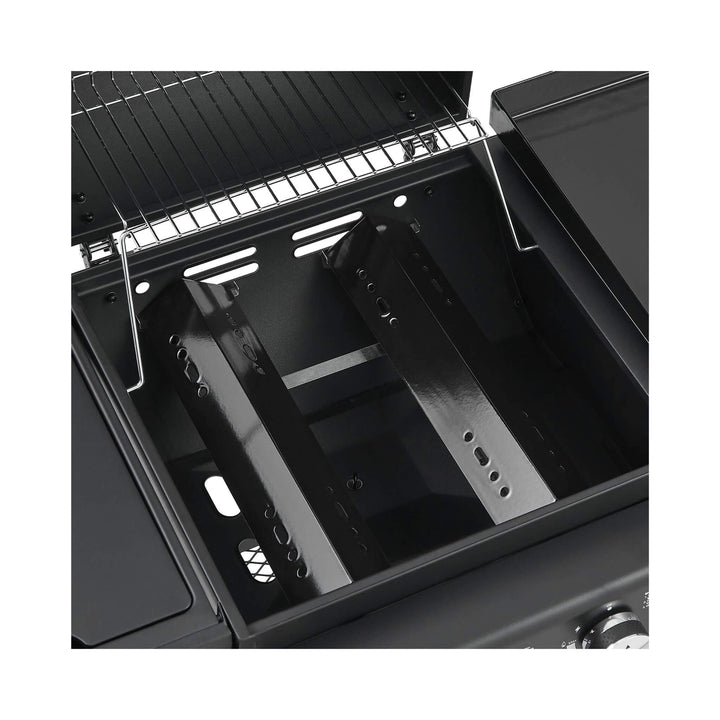 Castelle Flame Heavy-Duty All-In-One Outdoor 5-Burner 56K BTU Liquid Propane Grill (SAK57124)