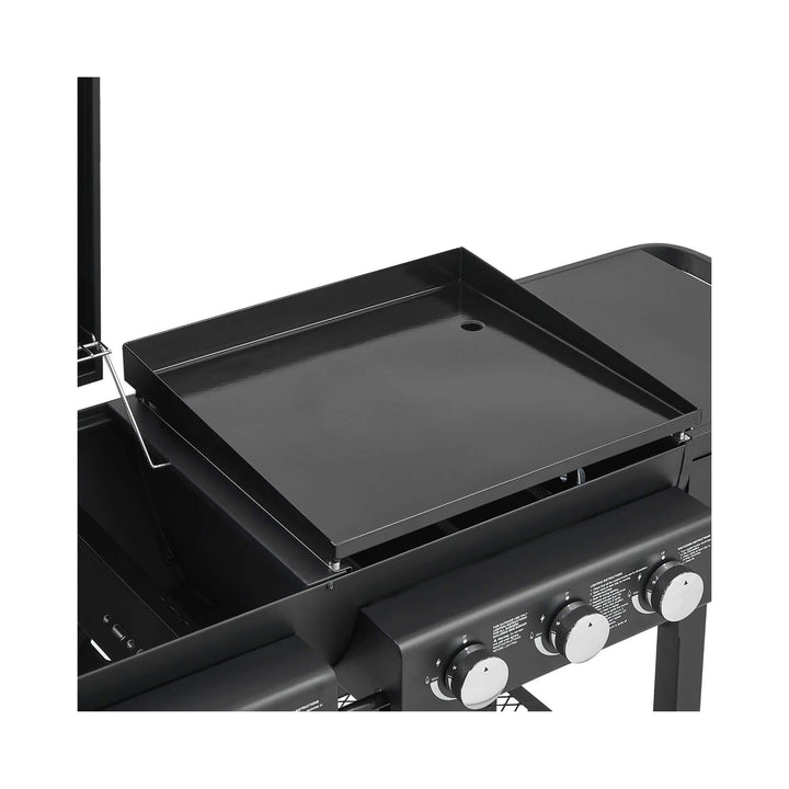 Castelle Flame Heavy-Duty All-In-One Outdoor 5-Burner 56K BTU Liquid Propane Grill (SAK57124)