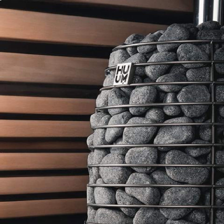 Huum Hive Flow Mini 8.5KW Wood-Burning Sauna Stove With Ash Drawer &amp; Sauna Stones [H1017012] (SAK17895)
