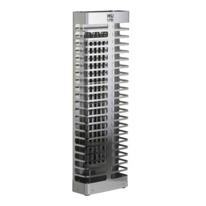 Huum Steel Mini Series 4 Stainless Steel Wall Mount 3.5KW Sauna Heater With Digital Controller &amp; Sauna Stones (SAK91573)