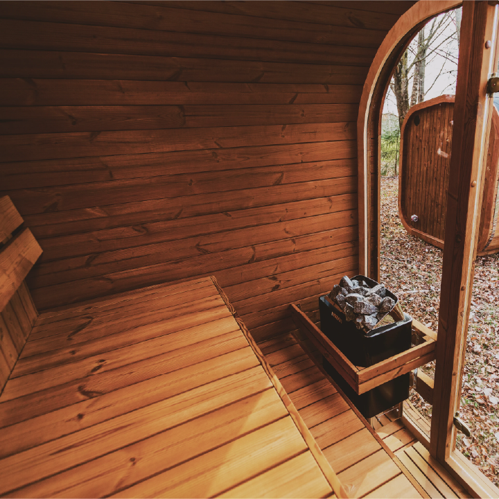 Patio Elegance MW20 Outdoor ThermoWood Sauna – Premium Backyard Relaxation