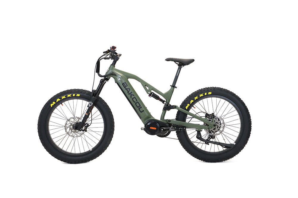 Bakcou Scout Full-Suspension Fat Tire E-Bike