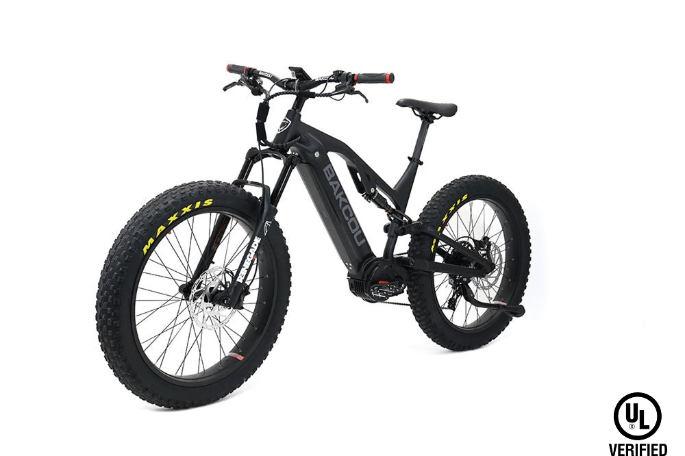 Bakcou Scout Full-Suspension Fat Tire E-Bike