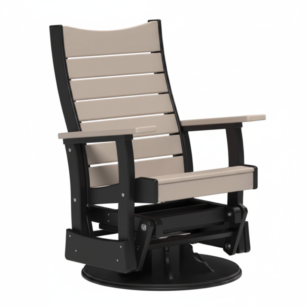 2′ Contour Swivel Glider